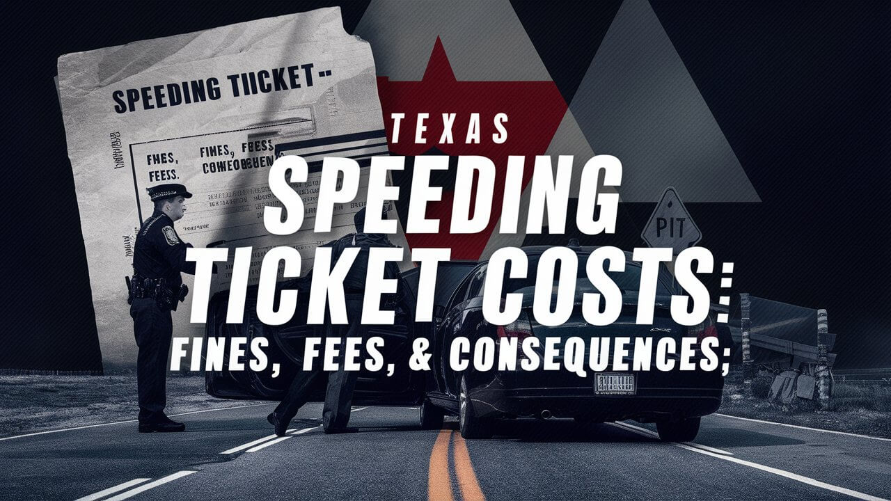 Texas Speeding Ticket Costs